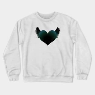 Black Heart Crewneck Sweatshirt